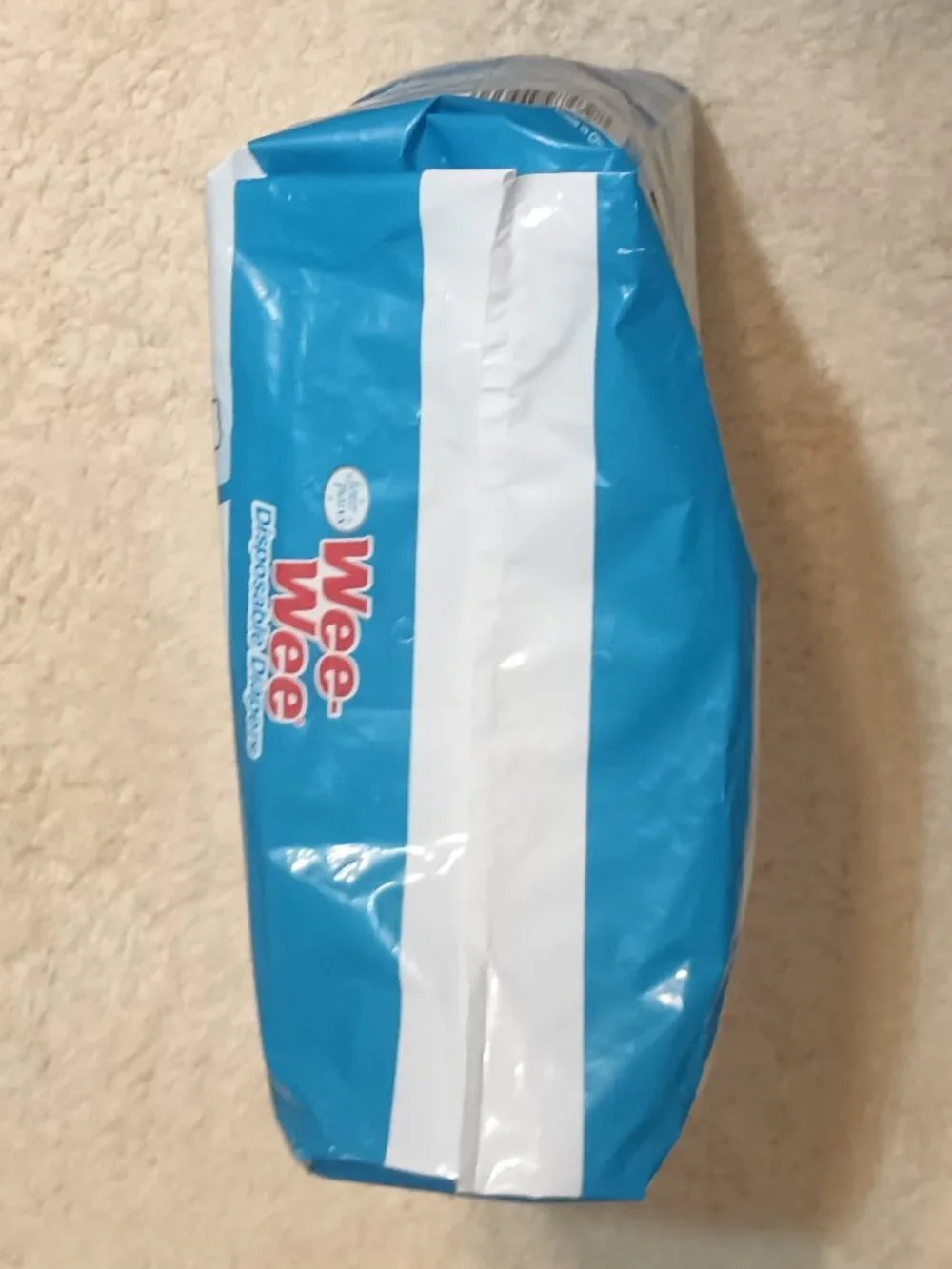 NWT ~ Wee-Wee Disposable Dog Diapers, X-Small, Waist up to 12